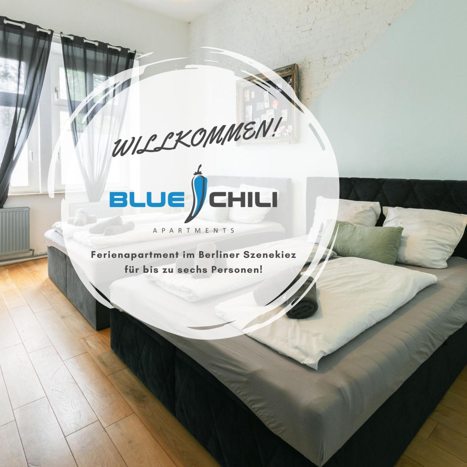 Ferienwohnung Blue Chili 30 - Industrial Chic Im Coolen Wedding - Bis 7 Personen Berlin Exterior foto