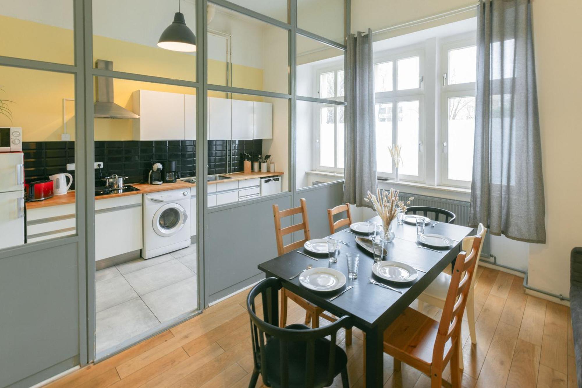 Ferienwohnung Blue Chili 30 - Industrial Chic Im Coolen Wedding - Bis 7 Personen Berlin Exterior foto